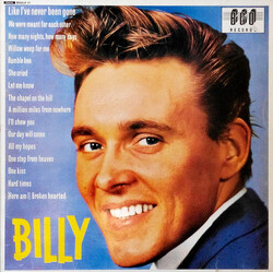 Billy Fury Billy Vinyl LP USED