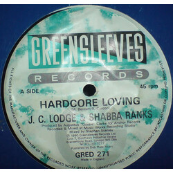 JC Lodge;Shabba Ranks Hardcore Loving USED VINYL 12"