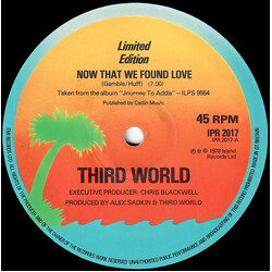 Third World Now That We Found Love VINYL 12" USED