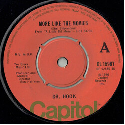 Dr. Hook More Like The Movies VINYL 7" USED