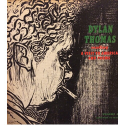 Dylan Thomas Reading A Visit to America and Poems Volume 4 Vinyl LP USED