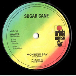 Sugar Cane Montego Bay USED VINYL 7INCH 45 RPM SINGLE