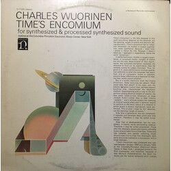 Charles Wuorinen Time's Encomium (For Synthesized & Processed Synthesized Sound) Vinyl LP USED