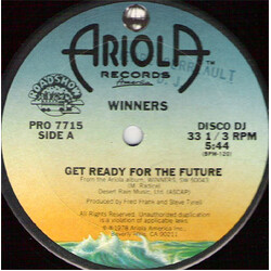 The Winners Get Ready For The Future USED VINYL 12INCH 33 S RPM PROMO