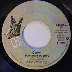 Queen Somebody To Love USED VINYL 7INCH 45 RPM SINGLE