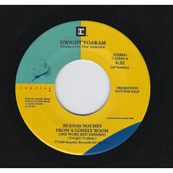 Dwight Yoakam Buenas Noches From A Lonely Room (She Wore Red Dresses) USED VINYL 7INCH 45 RPM PROMO