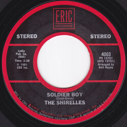 The Shirelles Soldier Boy / Baby It's You USED VINYL 7INCH 45 RPM SINGLE STYRENE STEREO