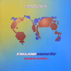 New Order World In Motion... VINYL 12" USED