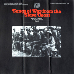 Ewe (2) Songs Of War From The Slave Coast Vinyl LP USED