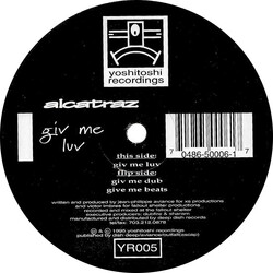 Alcatraz Giv Me Luv VINYL 12" USED