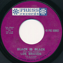 Los Bravos Black Is Black USED VINYL 7INCH 45 RPM SINGLE STYRENE