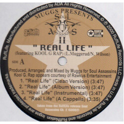 DJ Muggs Real Life USED VINYL 12INCH