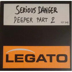Serious Danger Deeper Part 2 USED VINYL 12INCH 33 S RPM 45 RPM