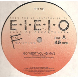 E-I-E-I-O Go West Young Man USED VINYL 12INCH 45 RPM EP