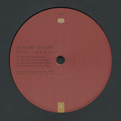 DJ Plant Texture MPC Thangs USED VINYL 12INCH 33 S RPM