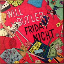 William Butler Friday Night Vinyl LP USED