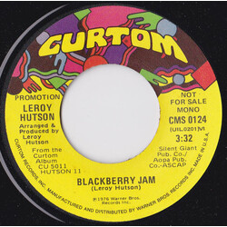 Leroy Hutson Blackberry Jam USED VINYL 7INCH 45 RPM PROMO STEREO MONO