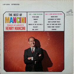 Henry Mancini The Best Of Mancini Vinyl LP USED