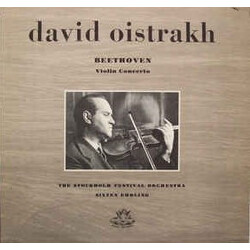 David Oistrach / Sixten Ehrling / Ludwig van Beethoven / The Stockholm Festival Orchestra Violin Concerto In D Major, Op. 61 Vinyl LP USED