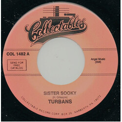 The Turbans Sister Sookey / I'll Always Watch Over You USED VINYL 7INCH 45 RPM SINGLE REISSUE