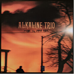Alkaline Trio Maybe I'll Catch Fire Vinyl LP USED