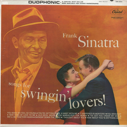 Frank Sinatra Songs For Swingin' Lovers Vinyl LP USED