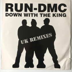 Run-DMC Down With The King (UK Remixes) USED VINYL 12INCH 33 S RPM SINGLE