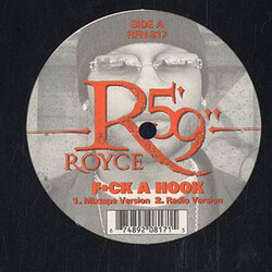 Royce Da 5'9" F*ck A Hook / 52 Bars USED VINYL 12INCH SINGLE STEREO