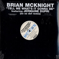 Brian McKnight / Jermaine Dupri Tell Me What's It Gonna Be USED VINYL 12INCH