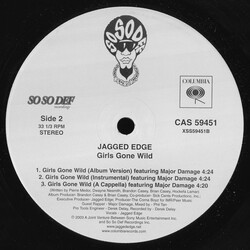 Jagged Edge (2) Walked Outta Heaven USED VINYL 12INCH