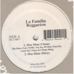Various La Familia Reggaeton USED VINYL 12INCH 33 S RPM