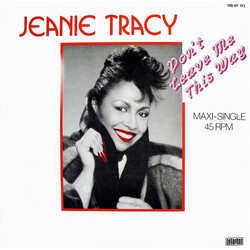Jeanie Tracy Don't Leave Me This Way VINYL 12" USED