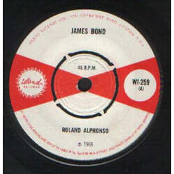 Roland Alphonso / Lee Perry James Bond / Just Keep It Up USED VINYL 7INCH 45 RPM SINGLE