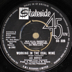 Lee Dorsey Working In The Coal Mine VINYL 7" USED