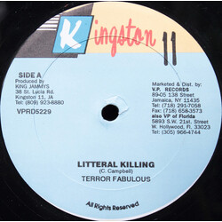 Terror Fabulous / Queen Paula / Lady Shabba Litteral Killing / A Who A Di Wife USED VINYL 12INCH 45 RPM