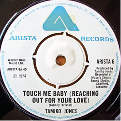Tamiko Jones Touch Me Baby (Reaching Out For Your Love) USED VINYL 7INCH 45 RPM