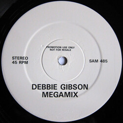 Debbie Gibson Megamix USED VINYL 12INCH MIXED PROMO