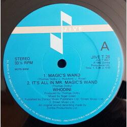 Whodini Magic's Wand USED VINYL 12INCH 33 S RPM SINGLE STEREO