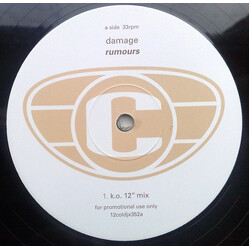 Damage Rumours USED VINYL 12"