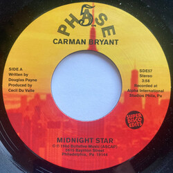 Carman Bryant / Doug Payne Midnight Star / Take A Chance USED VINYL 7INCH 45 RPM