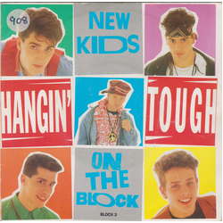 New Kids On The Block Hangin' Tough Vinyl 7" USED