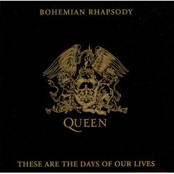 Queen Bohemian Rhapsody / These Are The Days Of Our Lives USED VINYL 7INCH 45 RPM SINGLE