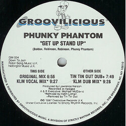 Phunky Phantom Get Up Stand Up USED VINYL 12INCH 33 S RPM