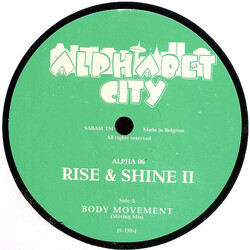 Rise & Shine Body Movement USED VINYL 12INCH