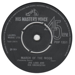 Joe Loss & His Orchestra March Of The Mods USED VINYL 7INCH 45 RPM SINGLE REPRESS