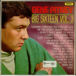 Gene Pitney Big Sixteen Vol. 3 Vinyl LP USED