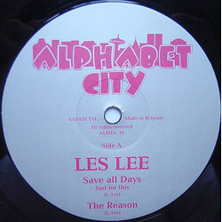 Lex Lee Save All Days USED VINYL 12INCH
