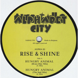 Rise & Shine Hungry Animal USED VINYL 12INCH