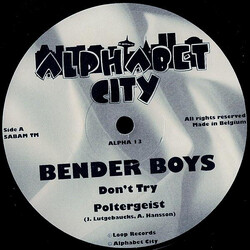 Bender Boys Untitled USED VINYL 12INCH 33 S RPM
