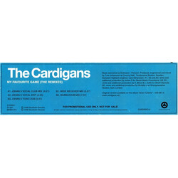 The Cardigans My Favourite Game (The Remixes) USED VINYL 12INCH 33 S RPM PROMO WHITE LABEL